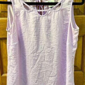 Lavender Sleeveless Women's Top